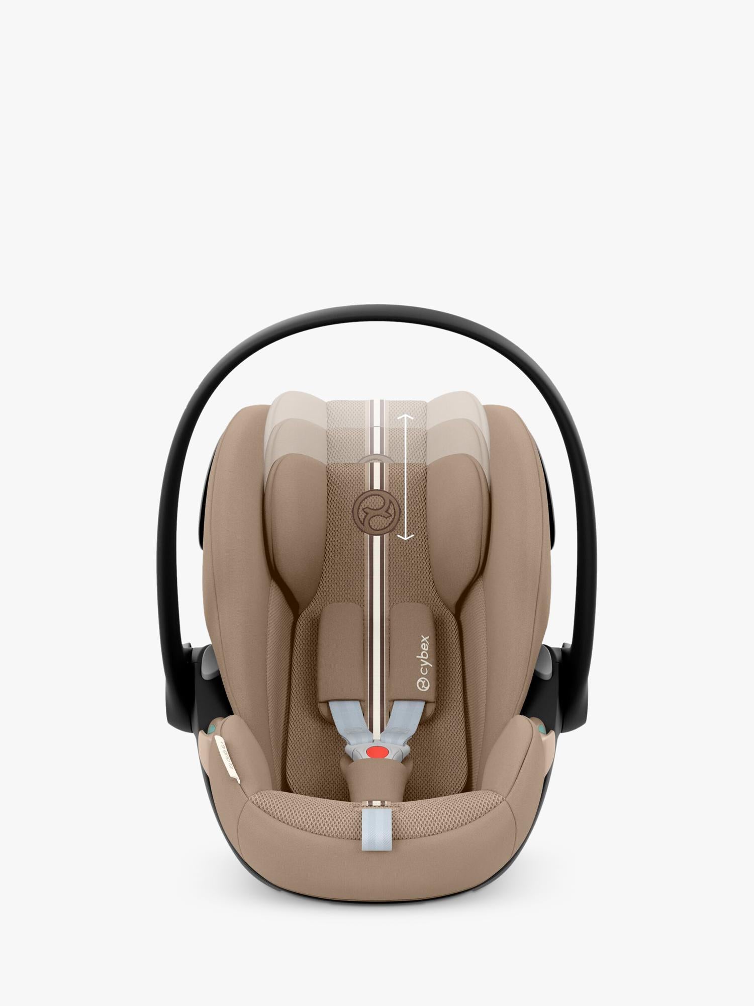 Cybex rotating baby car seat in almond beige for babies 40-87cm - British product