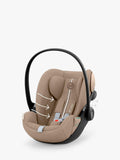 Cybex rotating baby car seat in almond beige for babies 40-87cm - British product