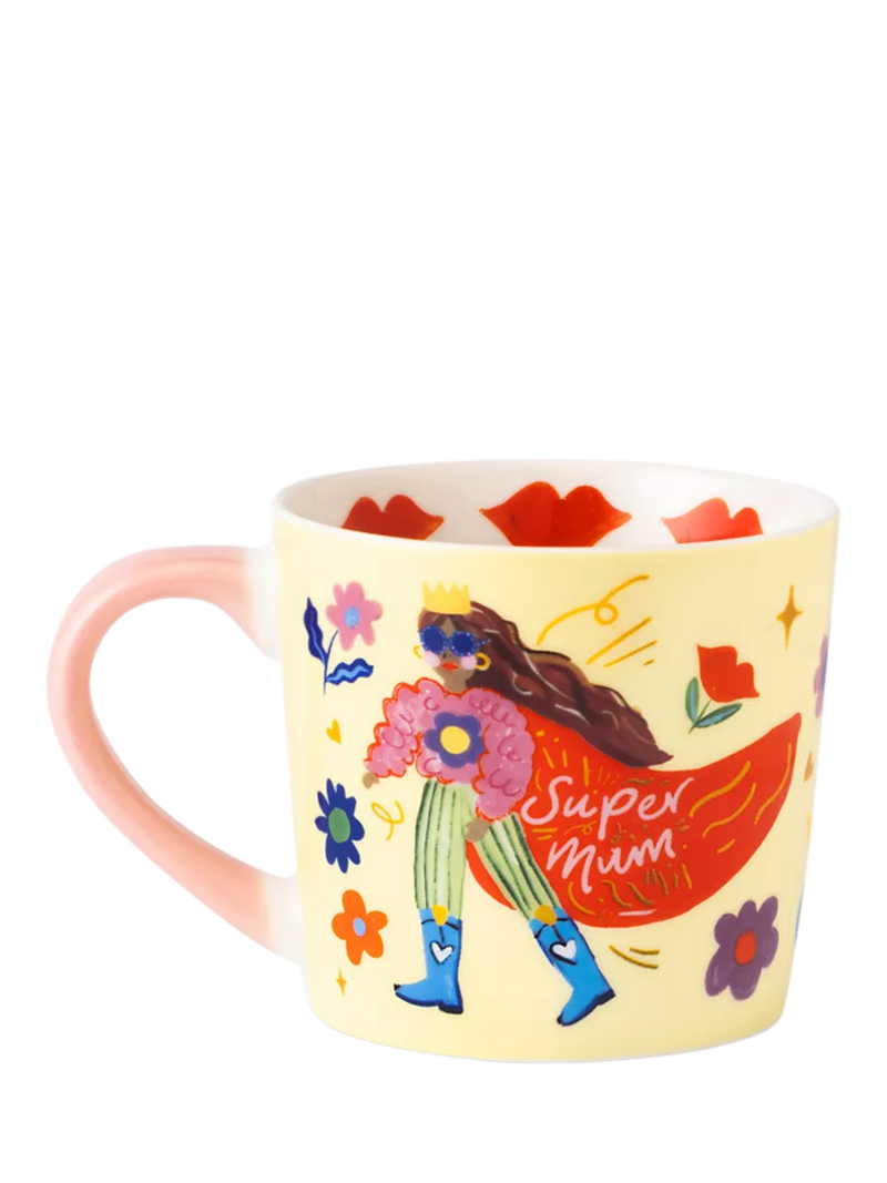 Super Mum Printed New Bone China Mug 300ml