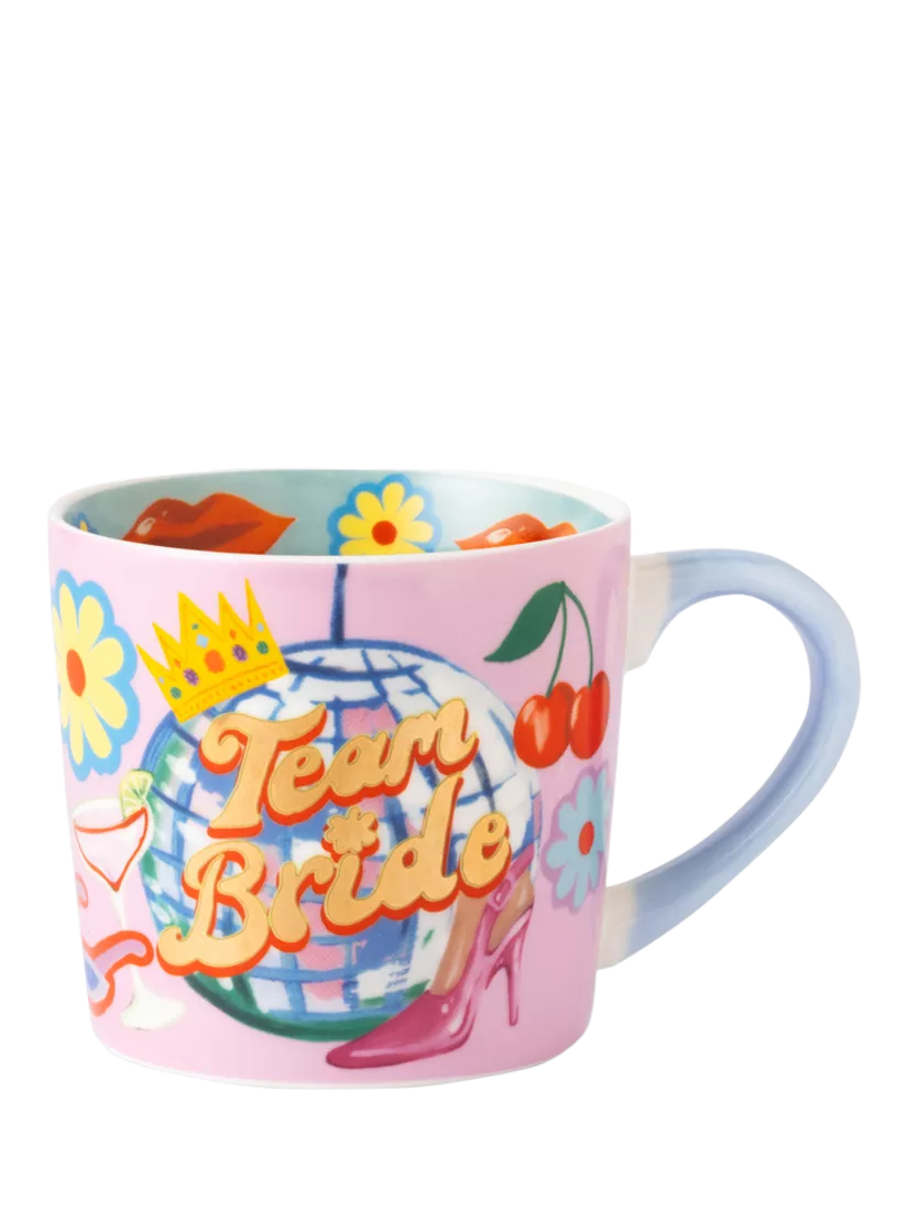 Eleanor Bowmer Team Bride new bone china mug 300ml - British product