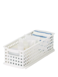 Like-it modular storage basket white W17.7cm - British product