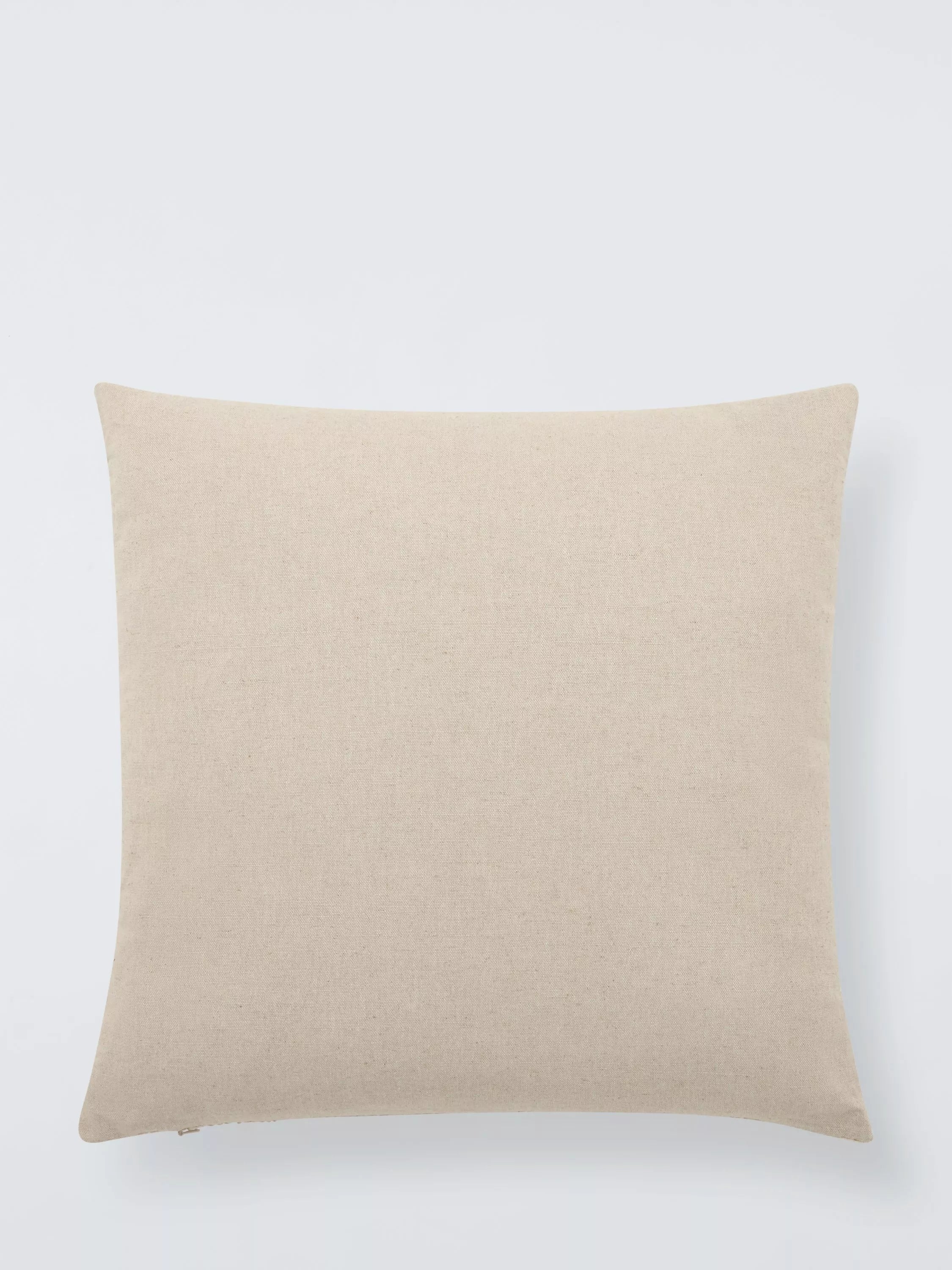 John Lewis wool blend cushion in oat, UK version