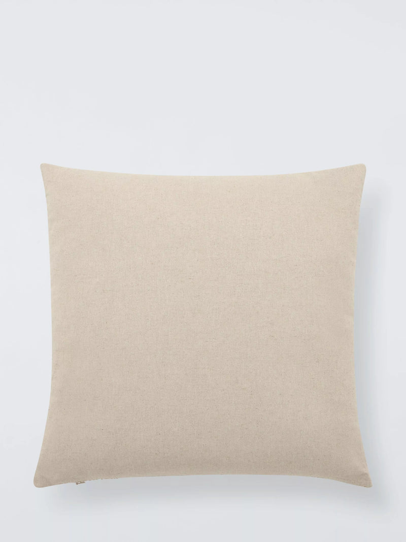 John Lewis wool blend cushion in oat, UK version