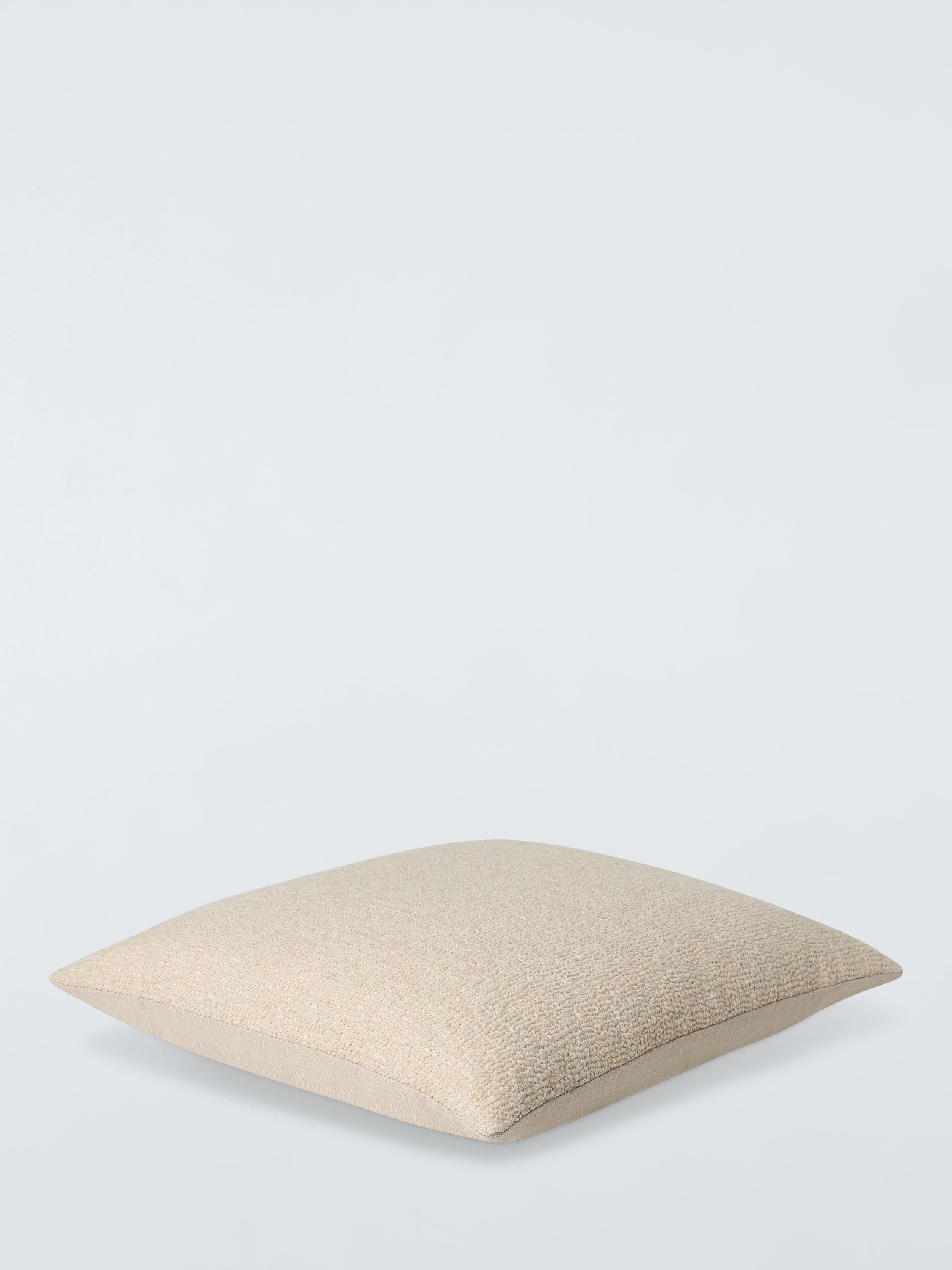 John Lewis wool blend cushion in oat, UK version