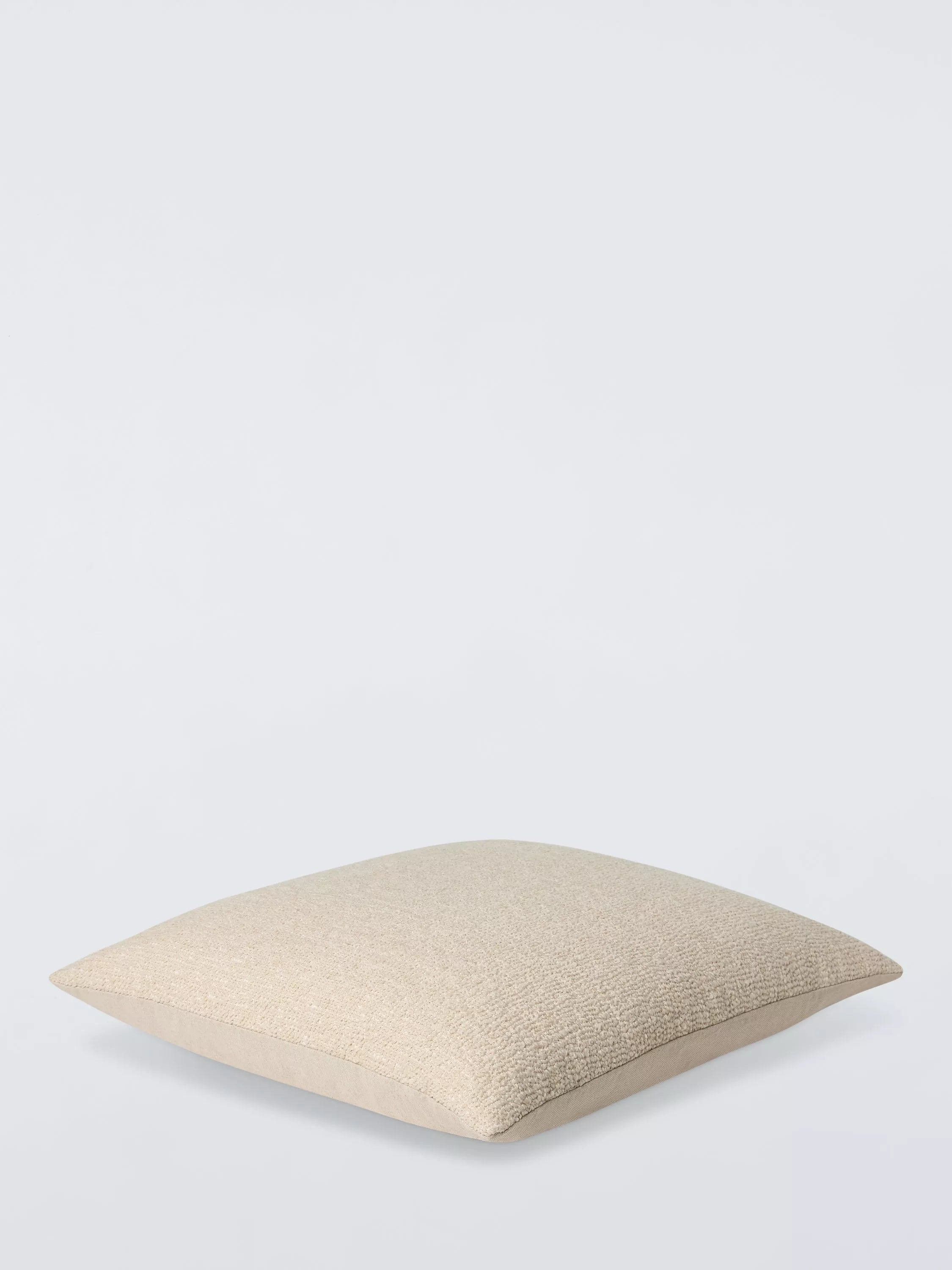 John Lewis wool blend cushion in oat, UK version