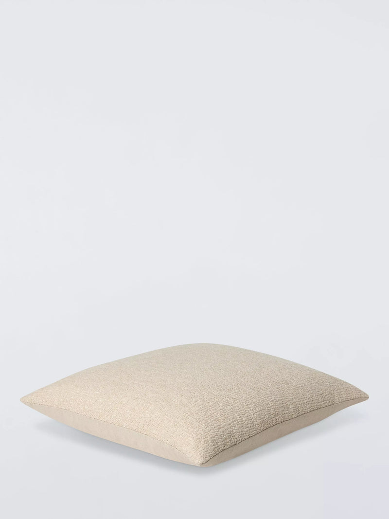 John Lewis wool blend cushion in oat, UK version