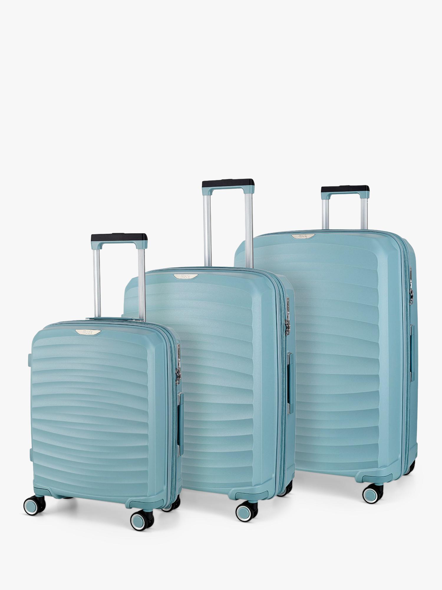 Rock Sunwave expandable 8-wheel suitcase set of 3 - British product