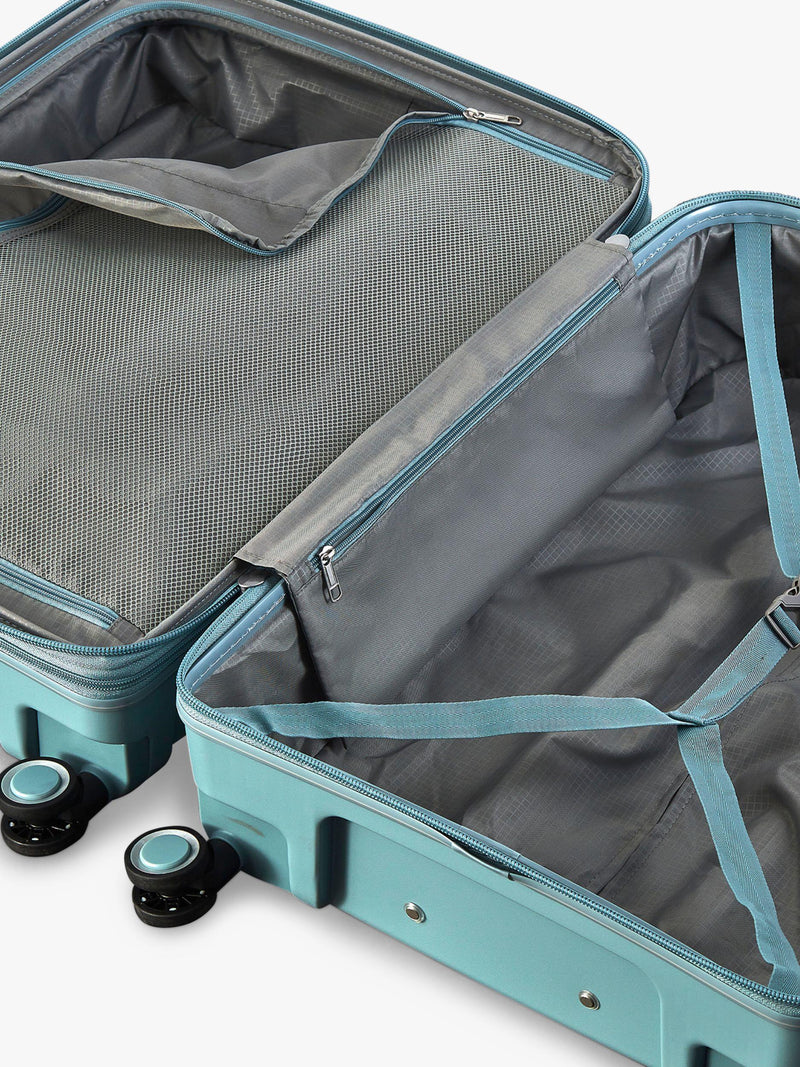 Rock Sunwave expandable 8-wheel suitcase set of 3 - British product