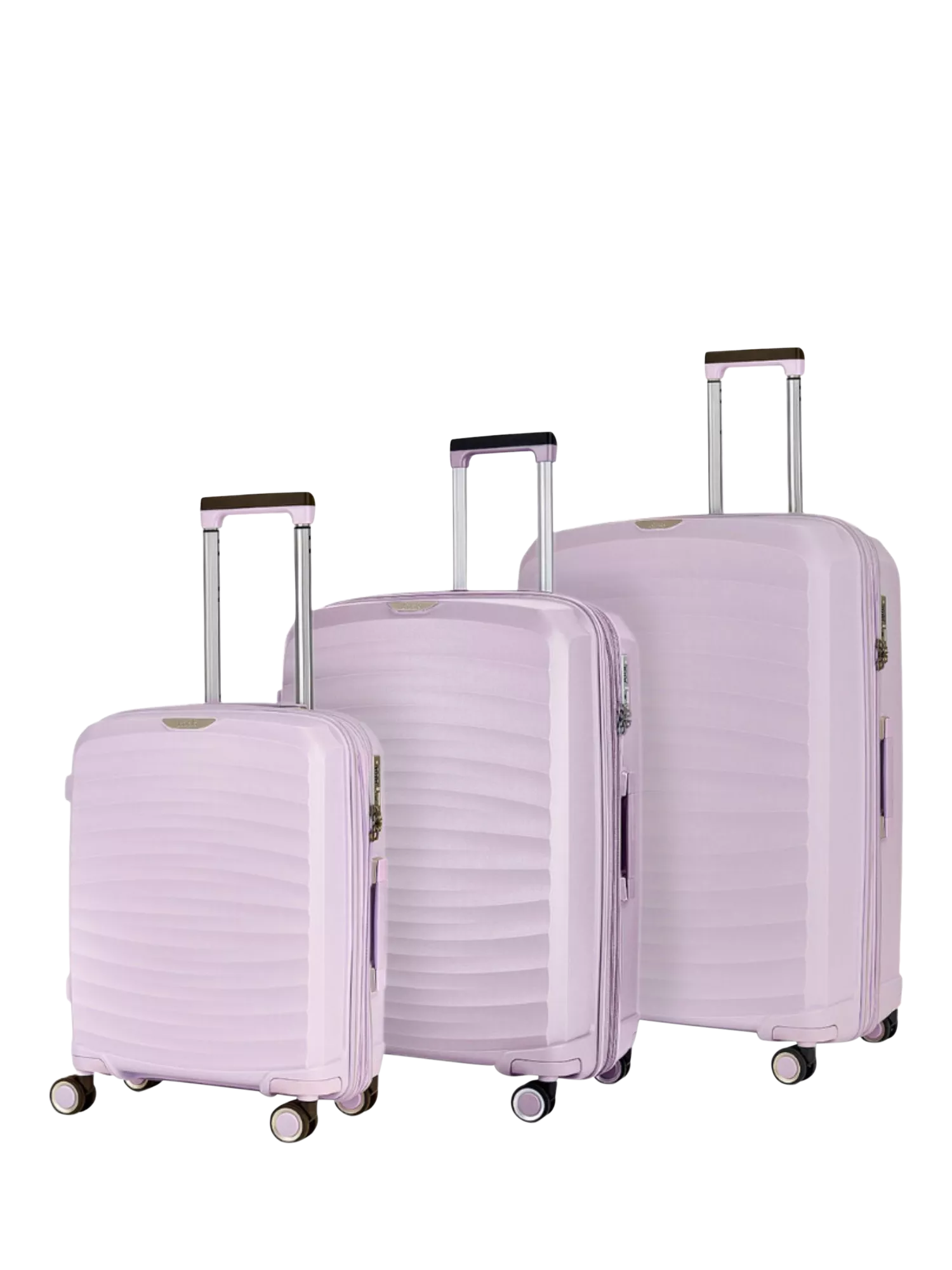 Rock Sunwave expandable 8-wheel suitcase set of 3 - British product