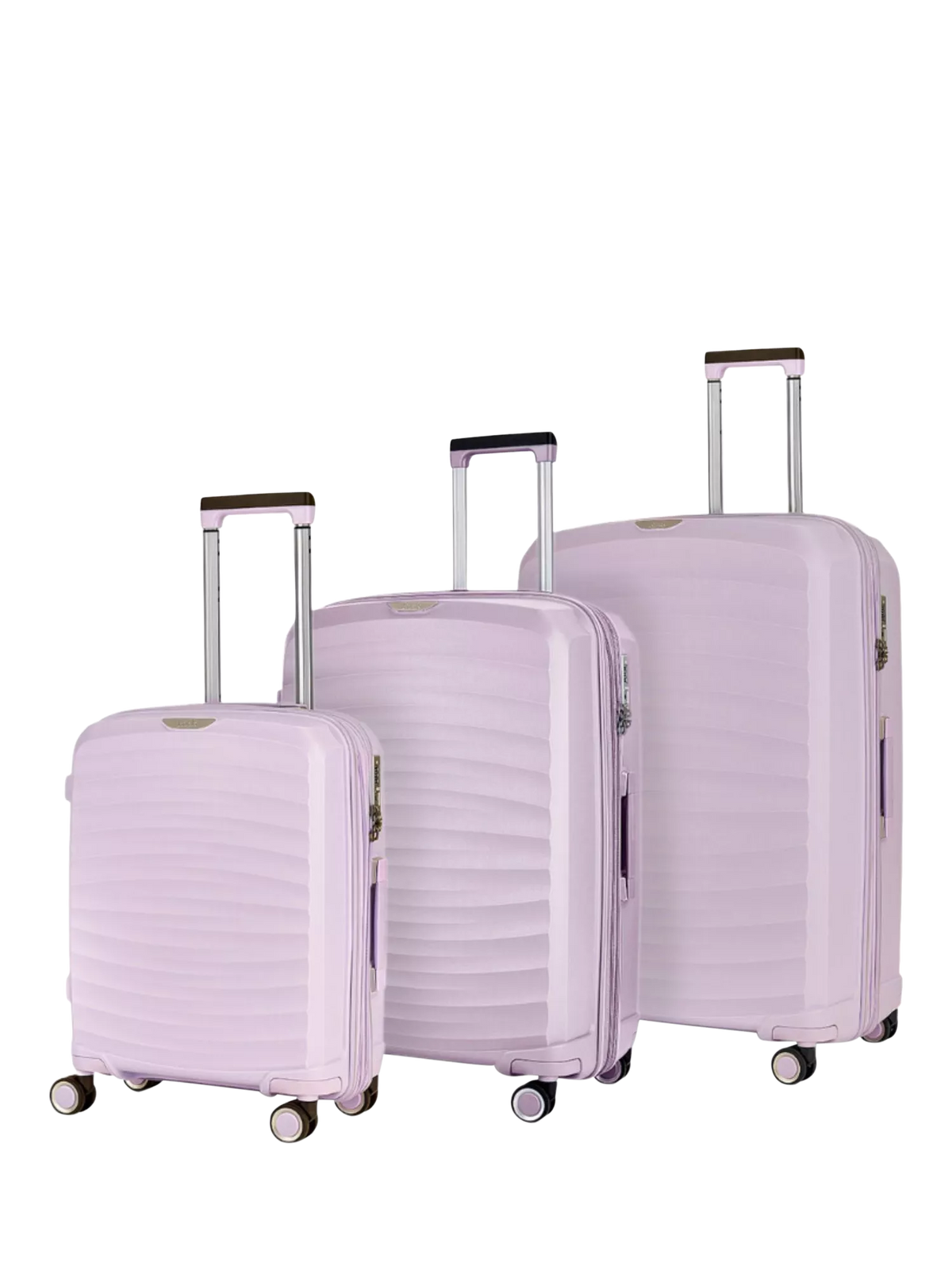Rock Sunwave expandable 8-wheel suitcase set of 3 - British product