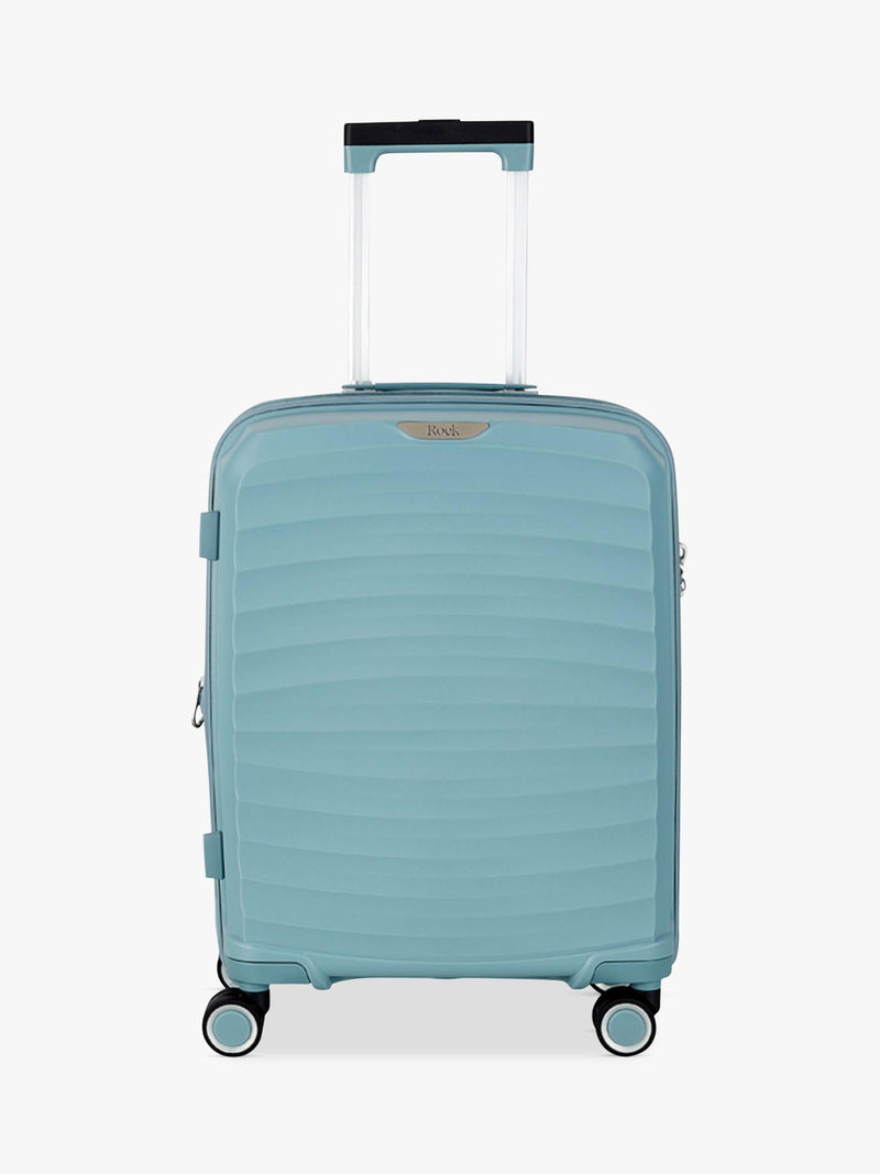 Rock Sunwave erweiterbarer mittelgroßer Koffer 66cm 8 Räder - Britisches Produkt