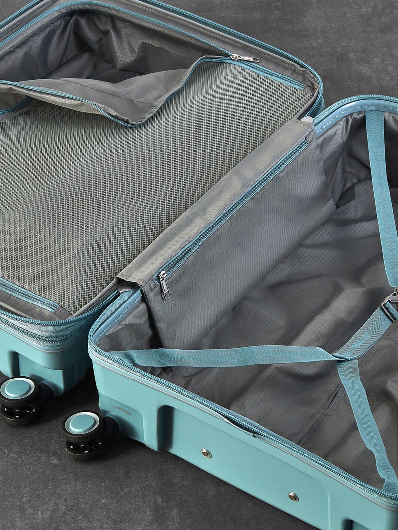 Rock Sunwave erweiterbarer mittelgroßer Koffer 66cm 8 Räder - Britisches Produkt