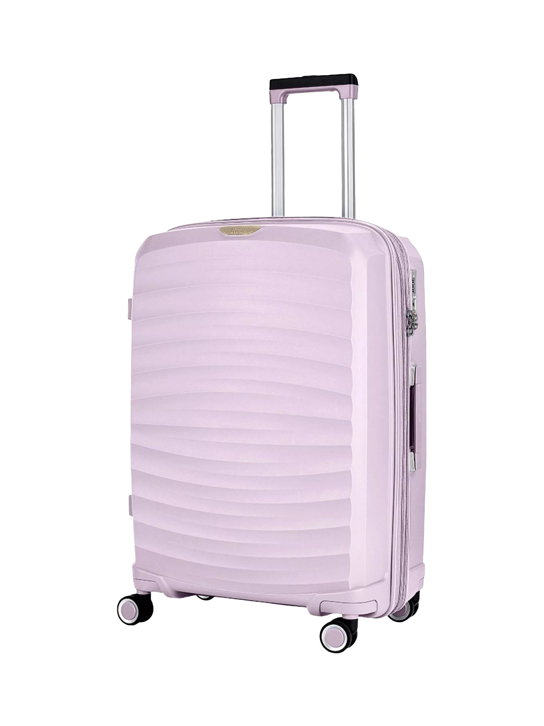 Rock Sunwave erweiterbarer mittelgroßer Koffer 66cm 8 Räder - Britisches Produkt