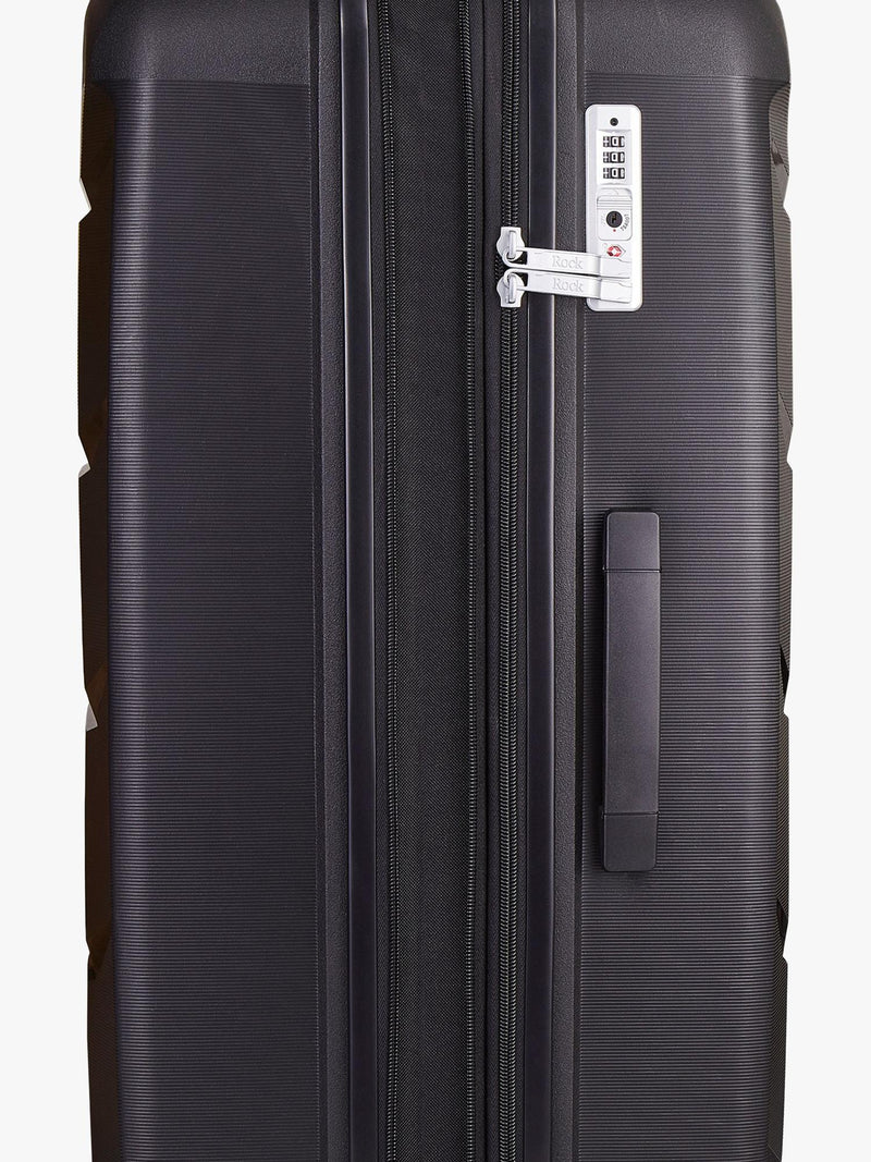 Rock Tulum 3 piece expandable suitcase set (British brand)