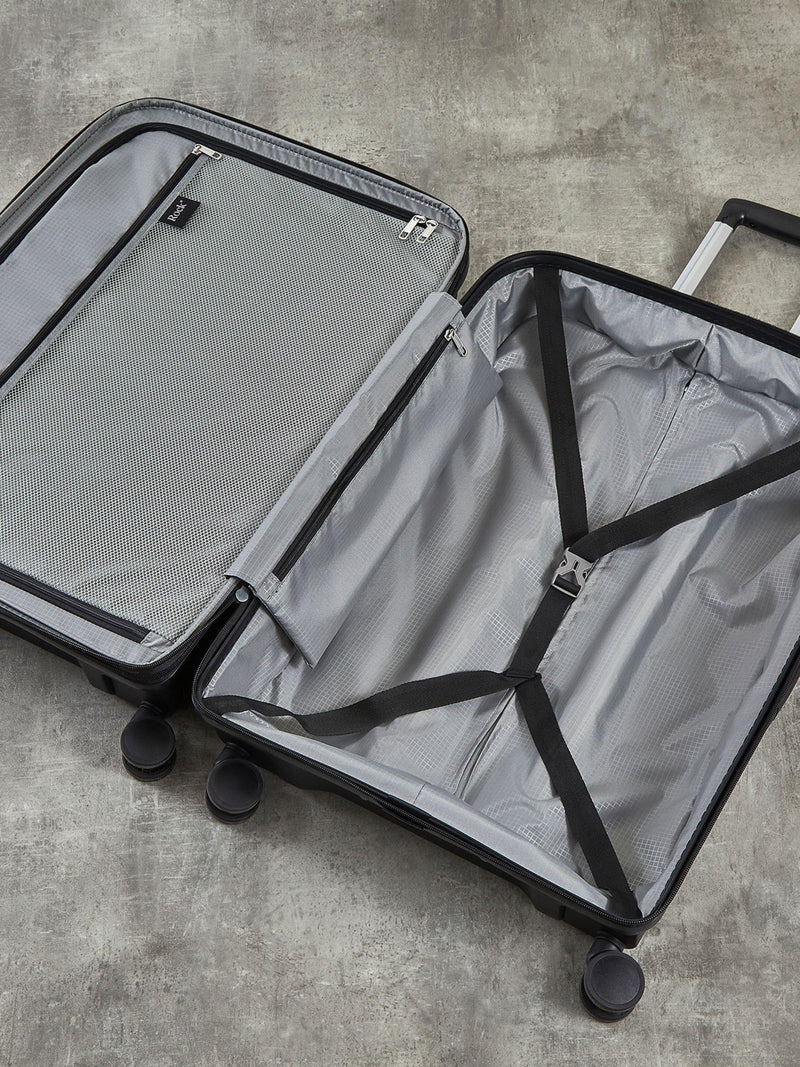 Rock Tulum 3 piece expandable suitcase set (British brand)