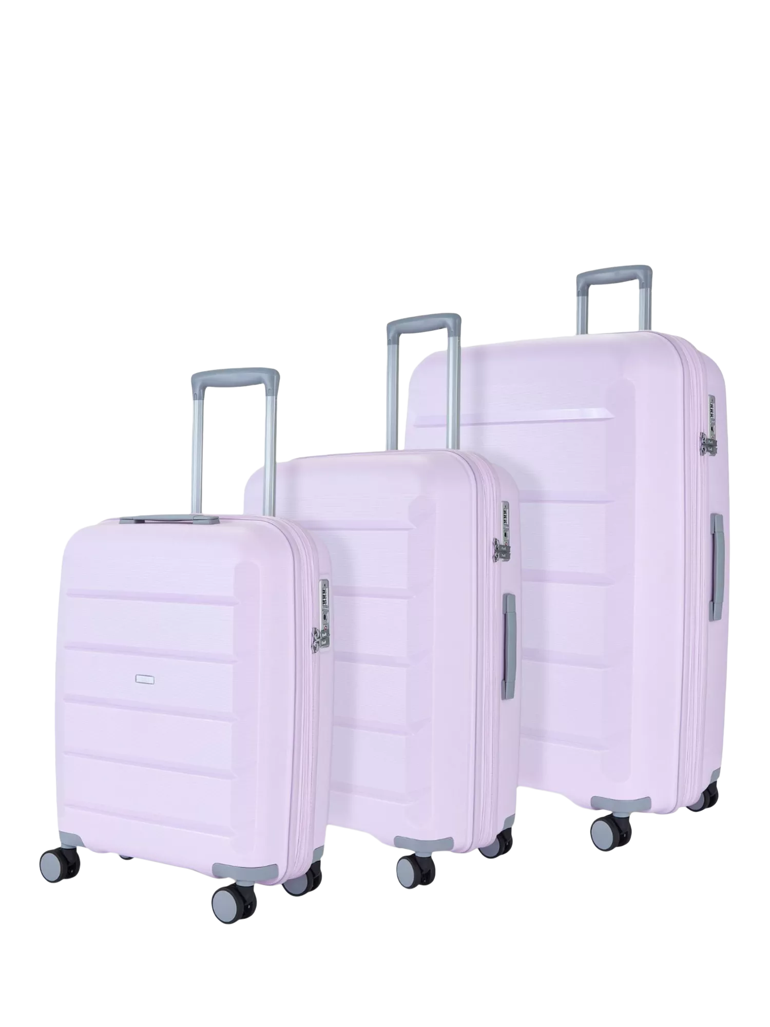 Rock Tulum 8-Wheel Expandable Suitcase Set, 3 Piece