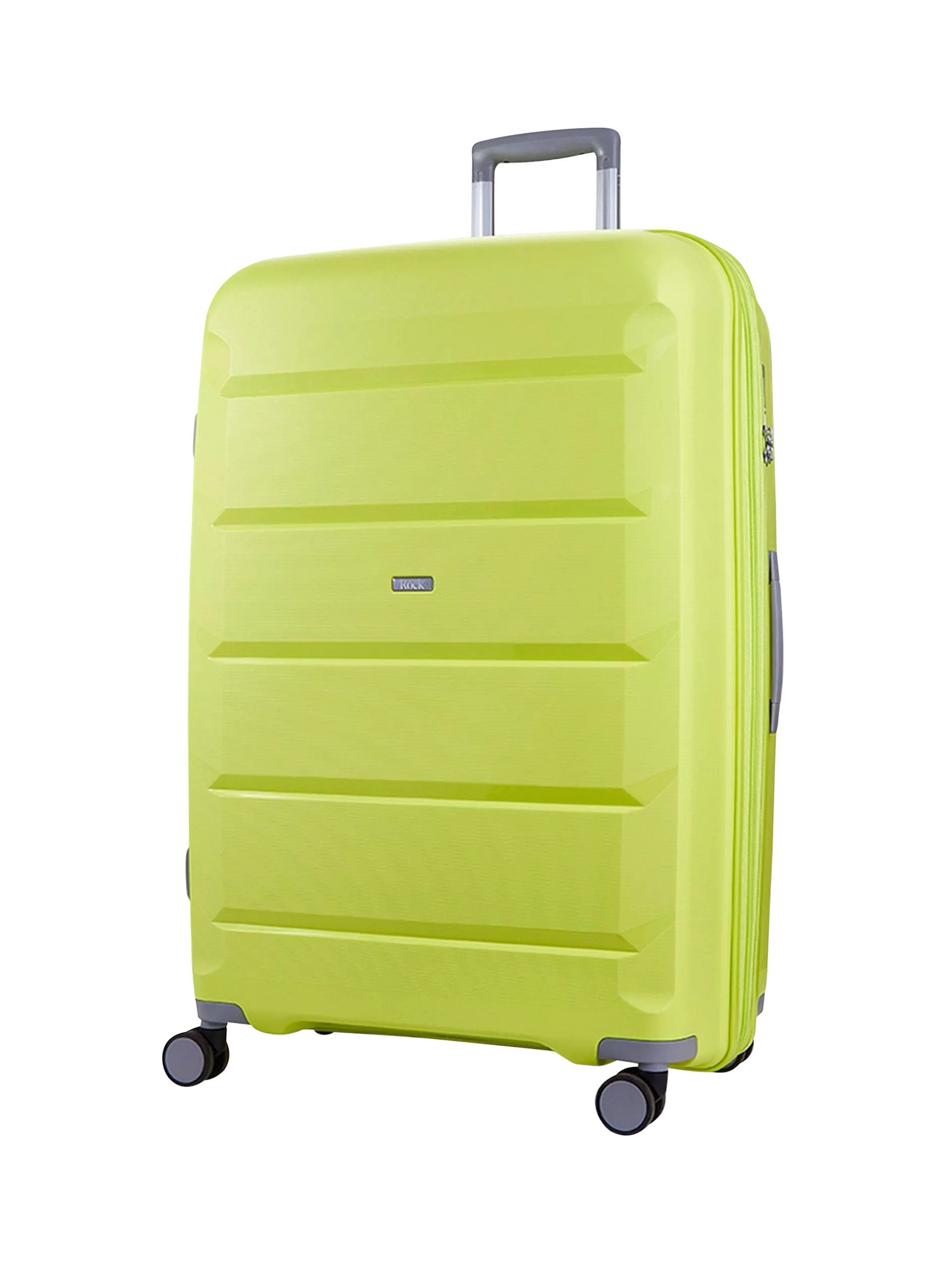 Rock Tulum suitcase set lime 3 piece, imported from the UK