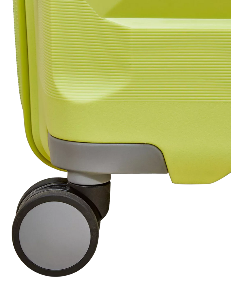 Rock Tulum suitcase set lime 3 piece, imported from the UK