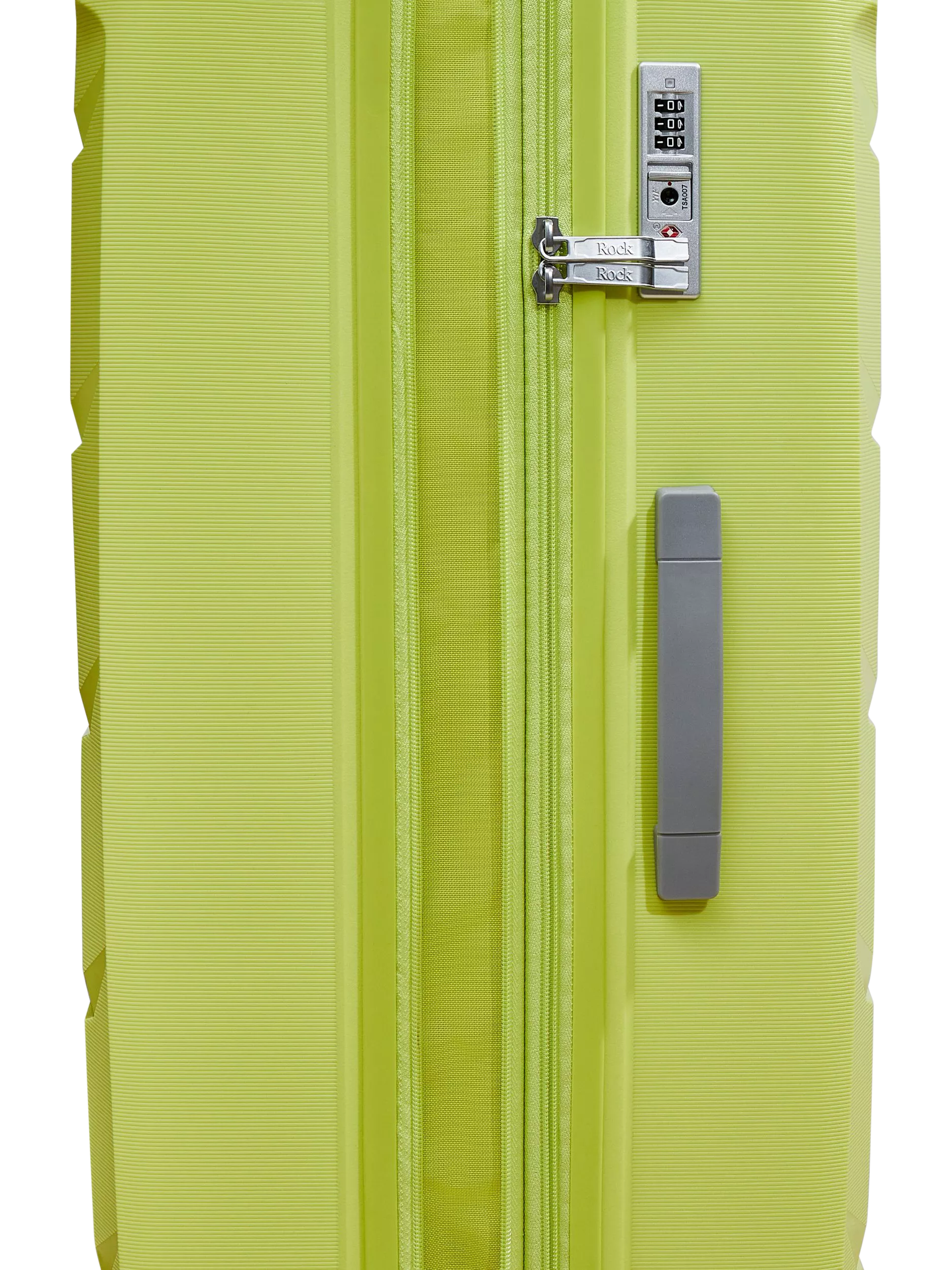 Rock Tulum suitcase set lime 3 piece, imported from the UK