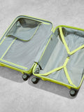Rock Tulum suitcase set lime 3 piece, imported from the UK