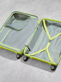 Rock Tulum suitcase set lime 3 piece, imported from the UK