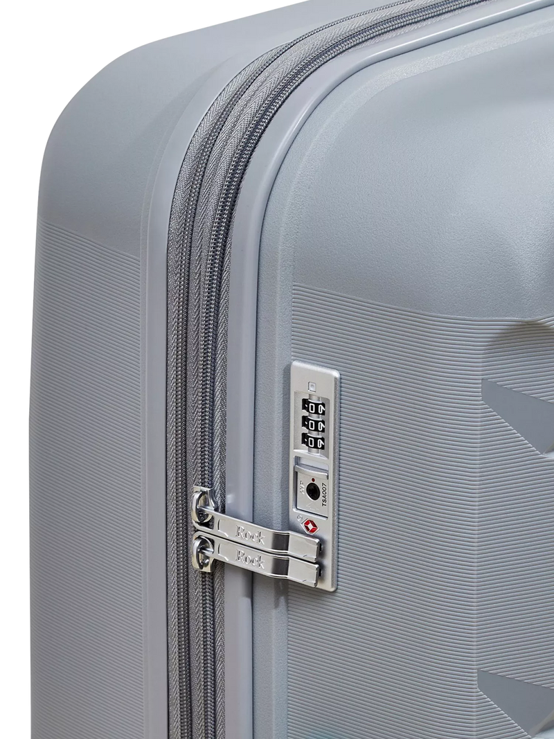 Rock Tulum 105L expandable suitcase (British brand)