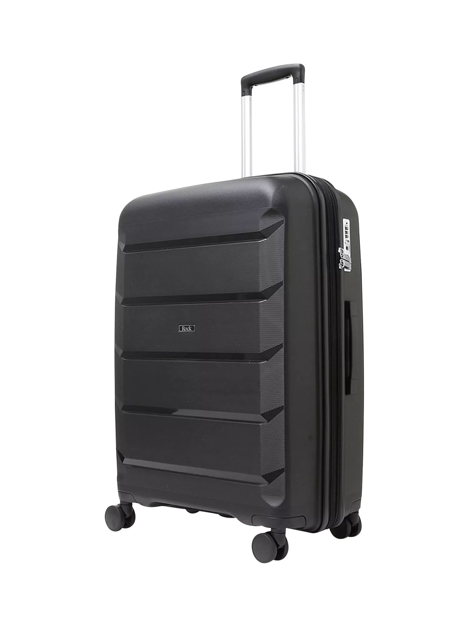 Rock Tulum 8-Rad erweiterbarer mittelgroßer Koffer 66cm 63L (Britische Marke)