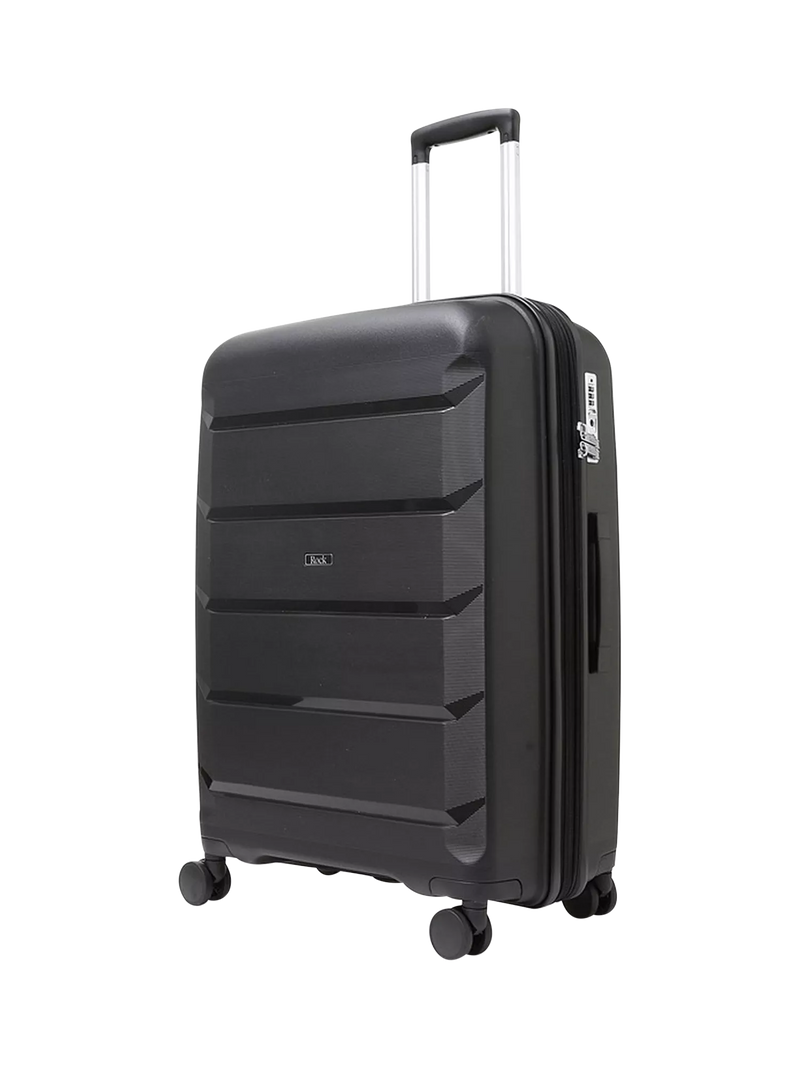 Rock Tulum 8-Rad erweiterbarer mittelgroßer Koffer 66cm 63L (Britische Marke)