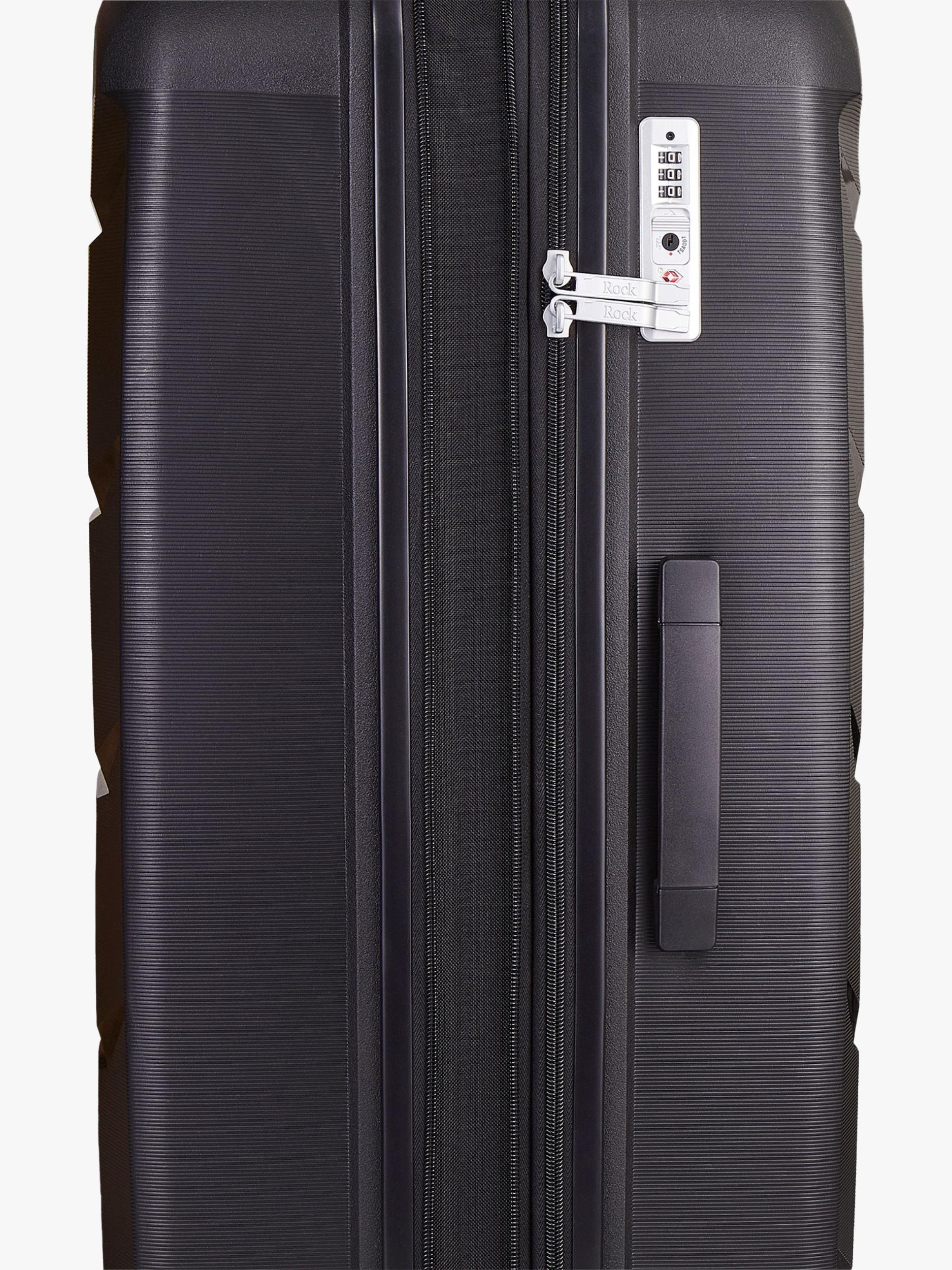 Rock Tulum 8-Rad erweiterbarer mittelgroßer Koffer 66cm 63L (Britische Marke)