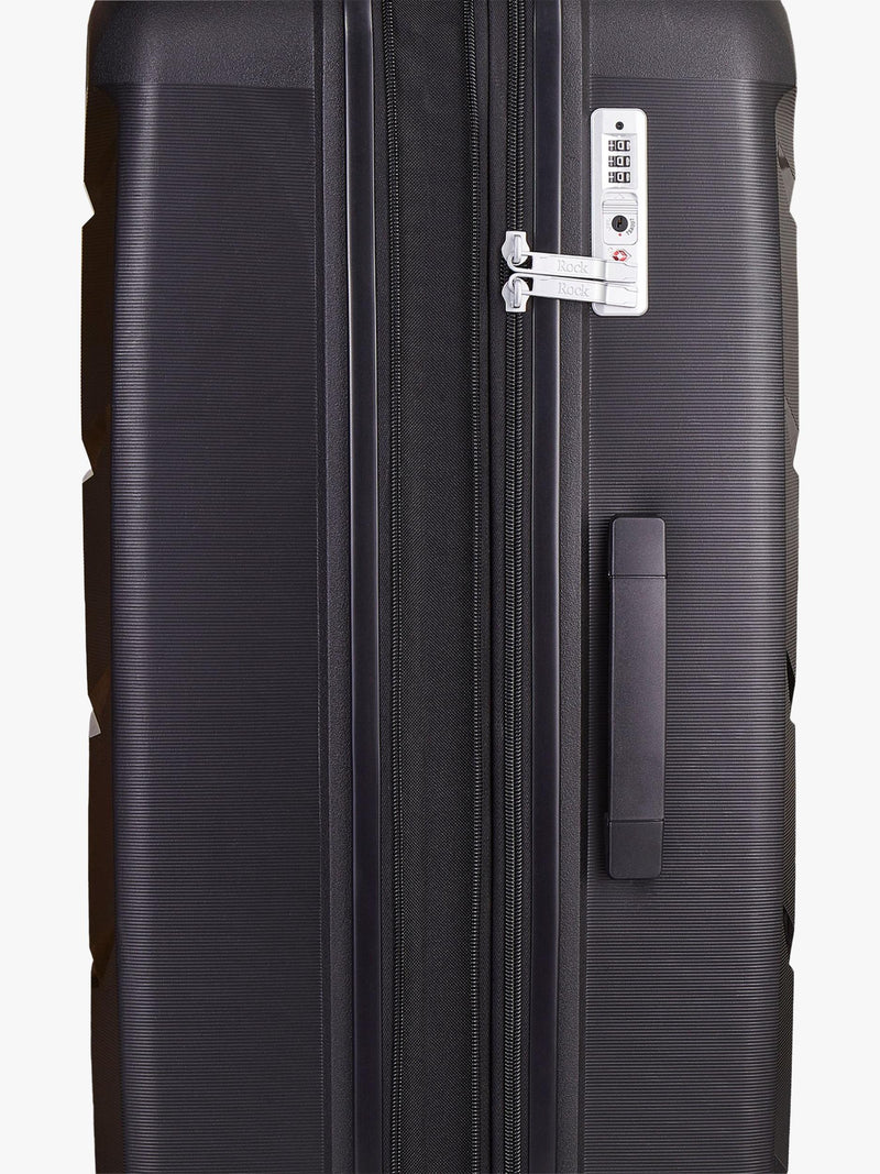 Rock Tulum 8-Rad erweiterbarer mittelgroßer Koffer 66cm 63L (Britische Marke)