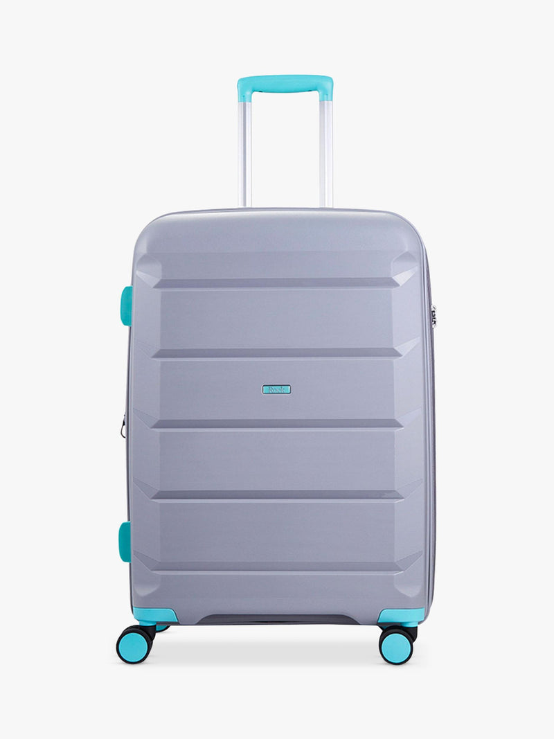Rock Tulum erweiterbarer mittelgroßer Koffer 8 Räder 63L (Britische Marke)