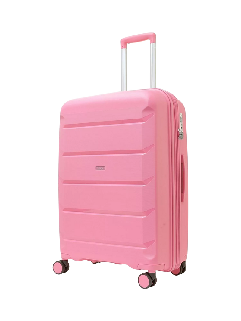 Rock Tulum 8-Rad 66cm erweiterbare mittelgroße Hartschalenkoffer, 63L