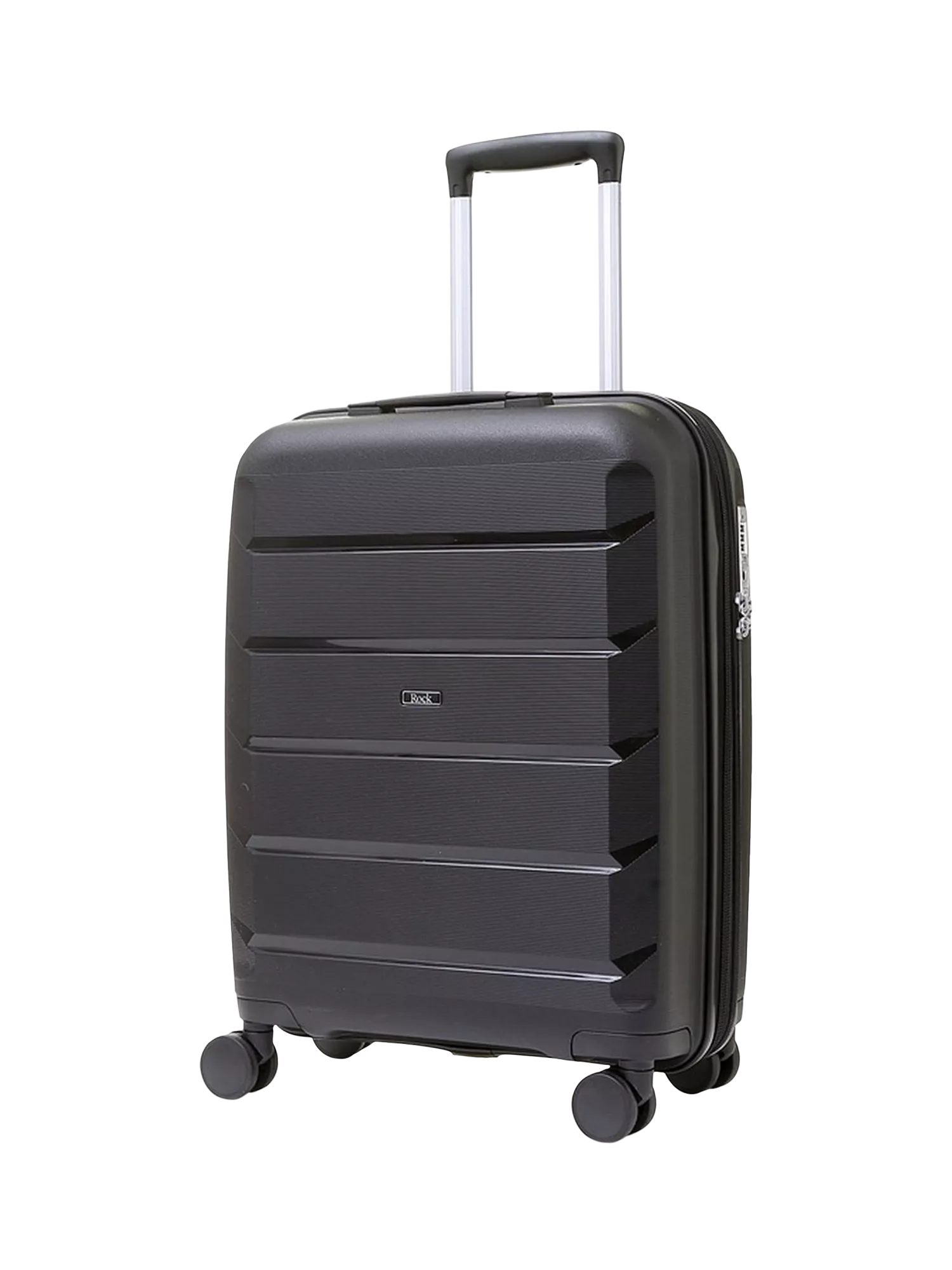 Rock Tulum 8-Rad erweiterbarer Kabinenkoffer 55cm, importiert aus Großbritannien