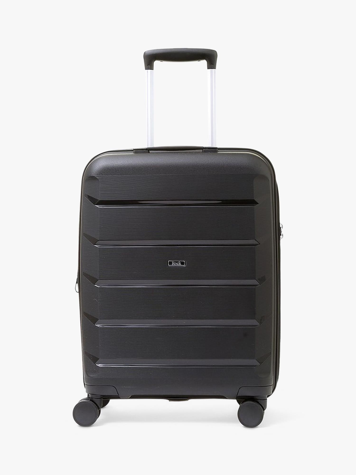 Rock Tulum 8-Rad erweiterbarer Kabinenkoffer 55cm, importiert aus Großbritannien
