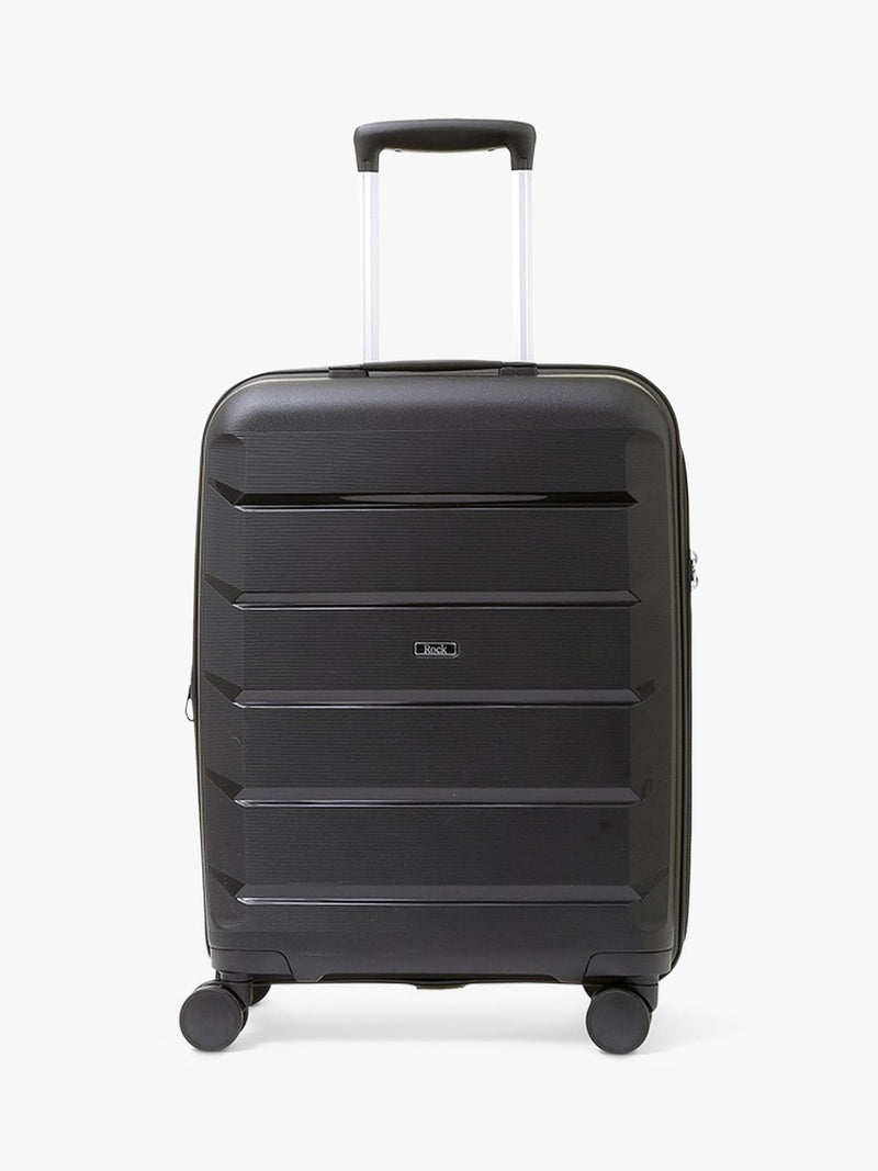 Rock Tulum 8-Rad erweiterbarer Kabinenkoffer 55cm, importiert aus Großbritannien