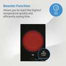 Beko Pro induction hob in black - British product