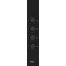 Beko gas hob black 61cm - British product