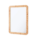 West Elm wall mirror burled wood oak effect 102x77cm, UK version