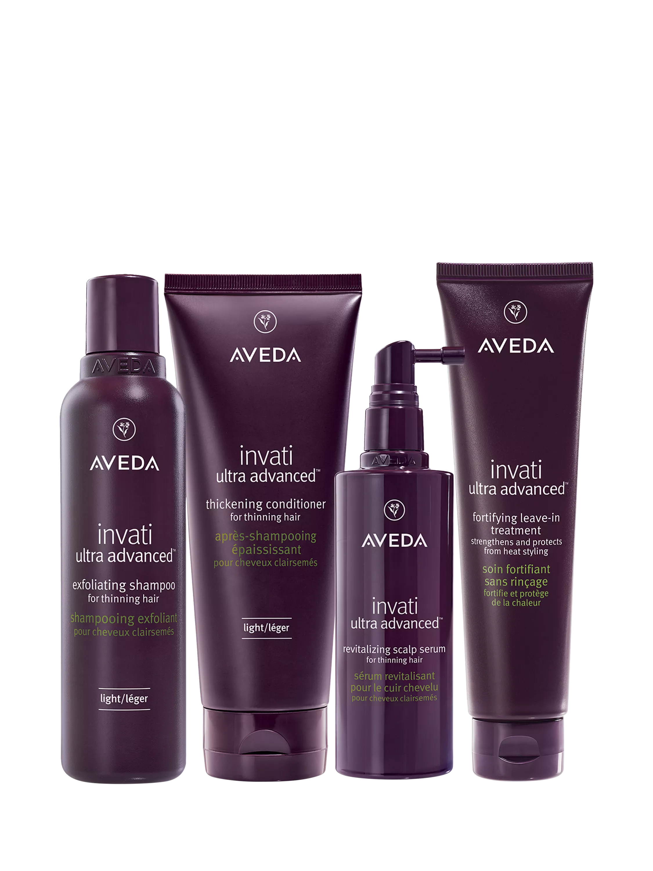 Aveda Invati Ultra Advanced System Light set, UK version