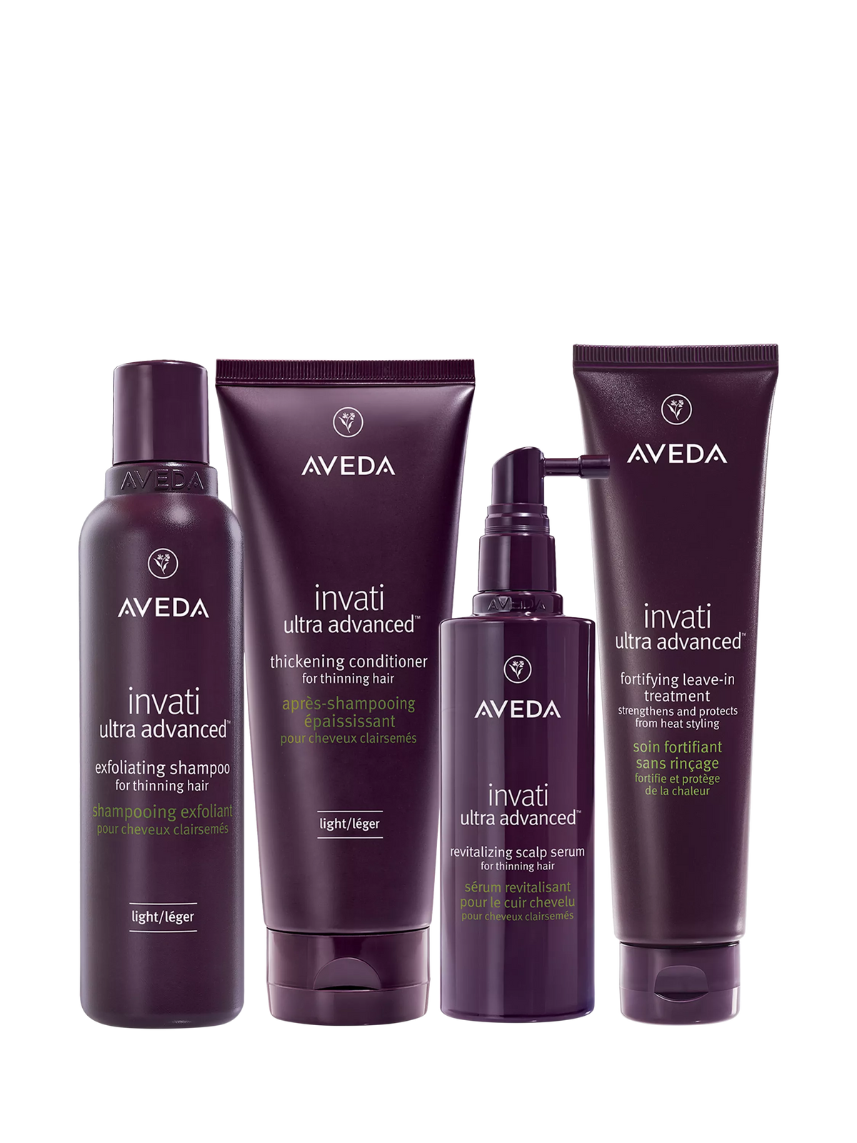 Aveda Invati Ultra Advanced System Light set, UK version