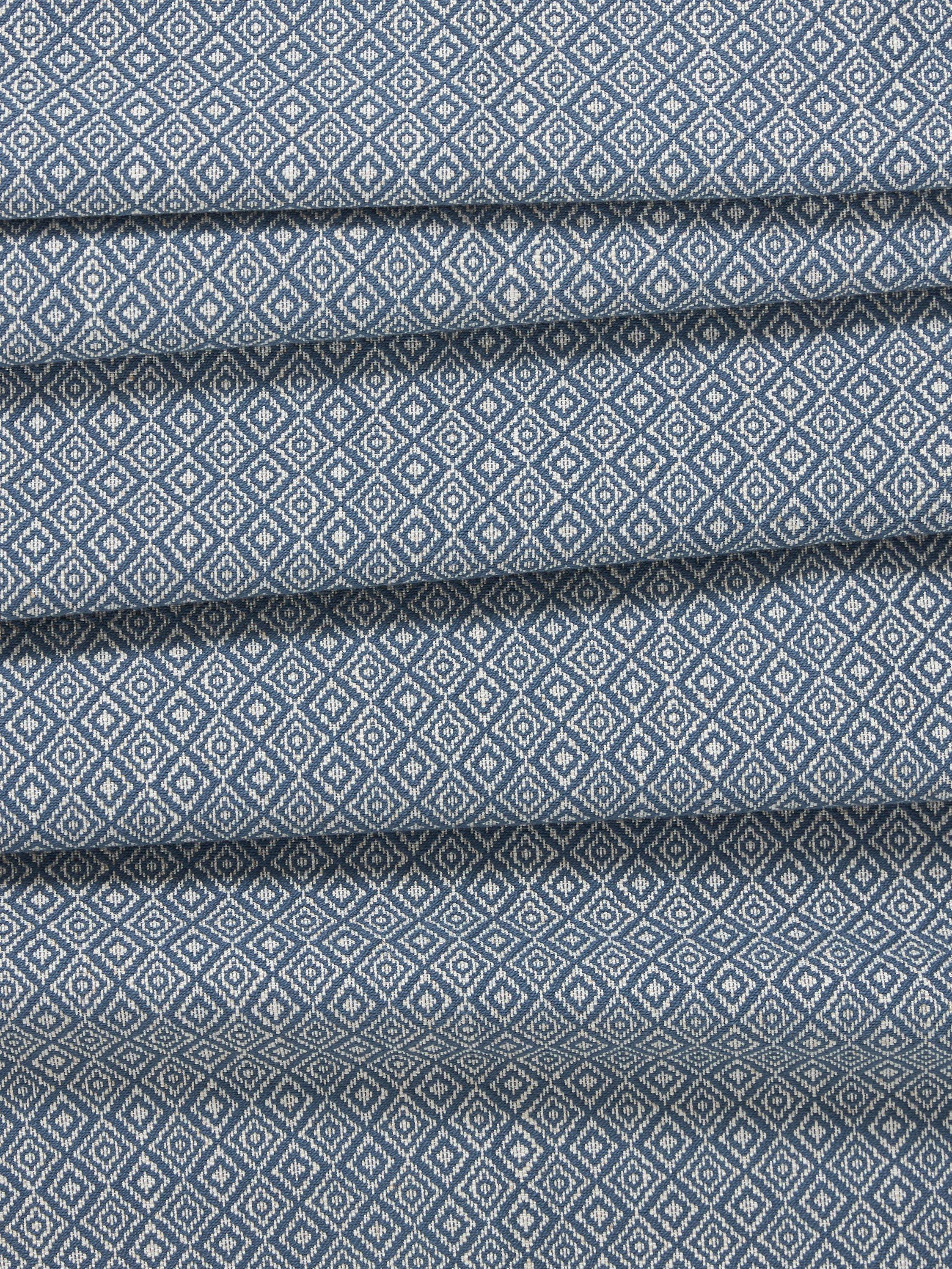 John Lewis Diamond Weave geometric furnishing fabric - British product