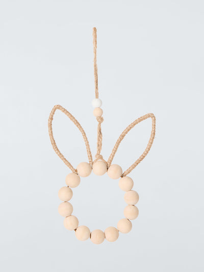 John Lewis John Lewis Beaded Bunny Hanging Decoration- Buy online at McGrocer