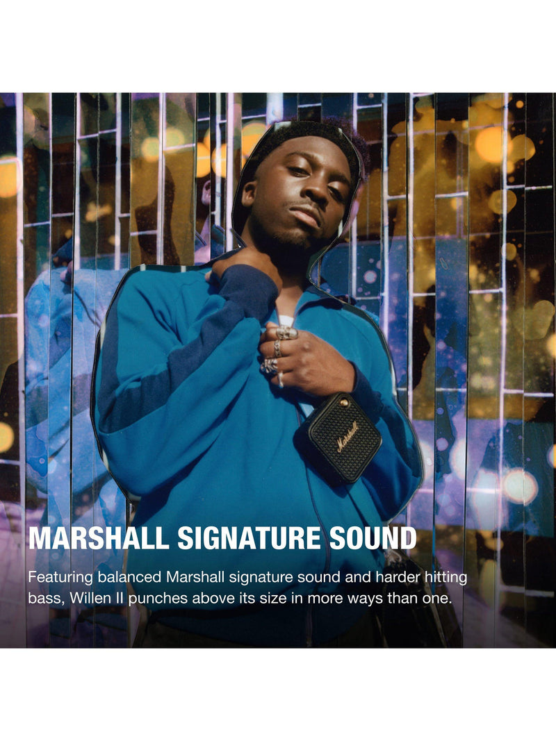 Marshall Willen II Portable Bluetooth Speaker, imported from the UK