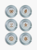 Aerolatte Cappuccino Artist stencils set of 6 - British product
