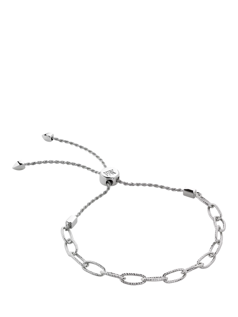 Monica Vinader gold vermeil chain link bracelet adjustable - British product