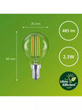 Philips Ultra Efficient LED bulb E14 warm white 2.3W, UK version