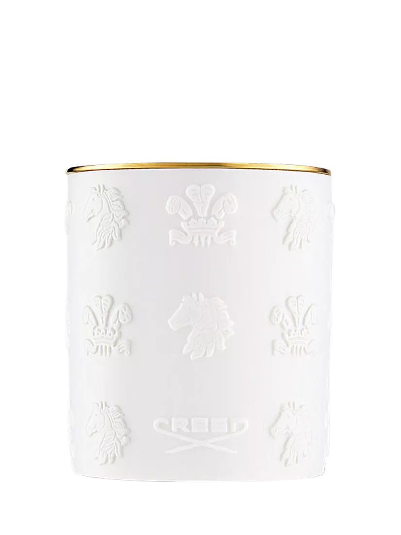 Creed Birmanie Oud scented candle in porcelain vessel 220g, UK version
