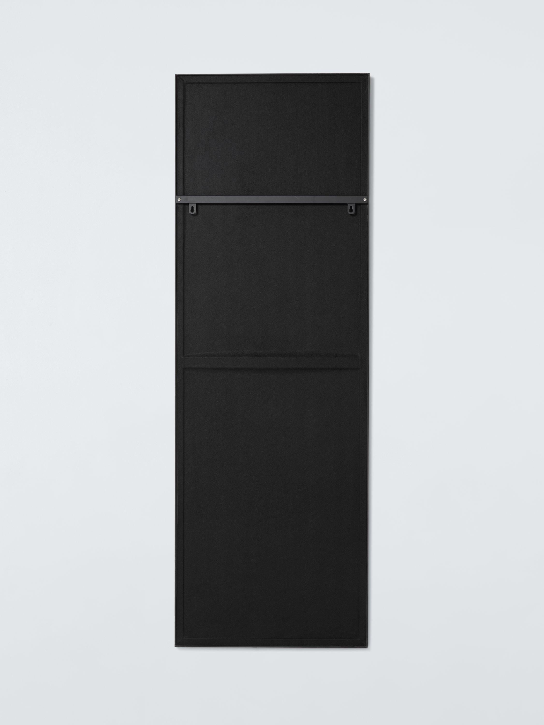 John Lewis Scandi full-length mirror 180x60cm black (British brand)