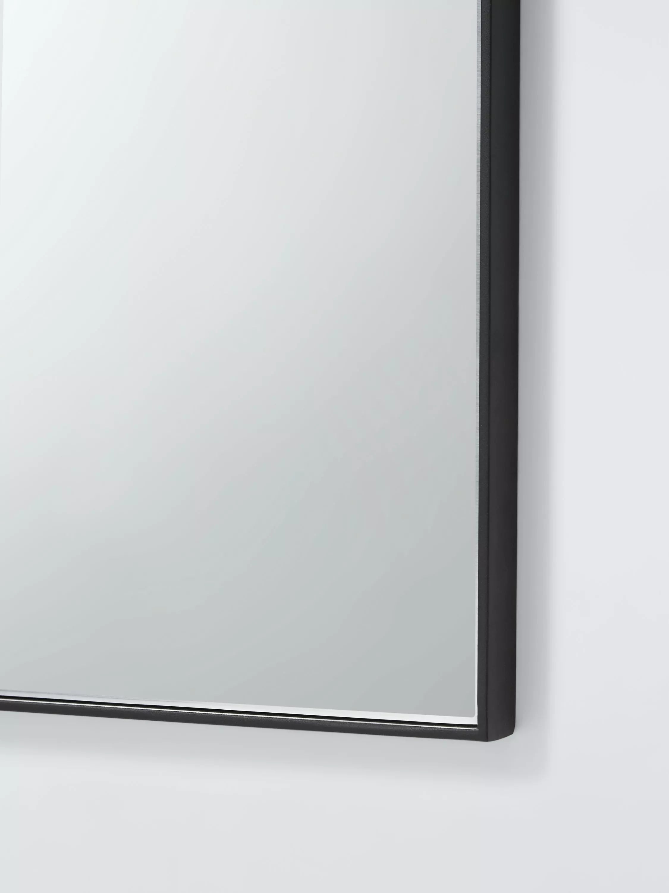 John Lewis Scandi full-length mirror 180x60cm black (British brand)