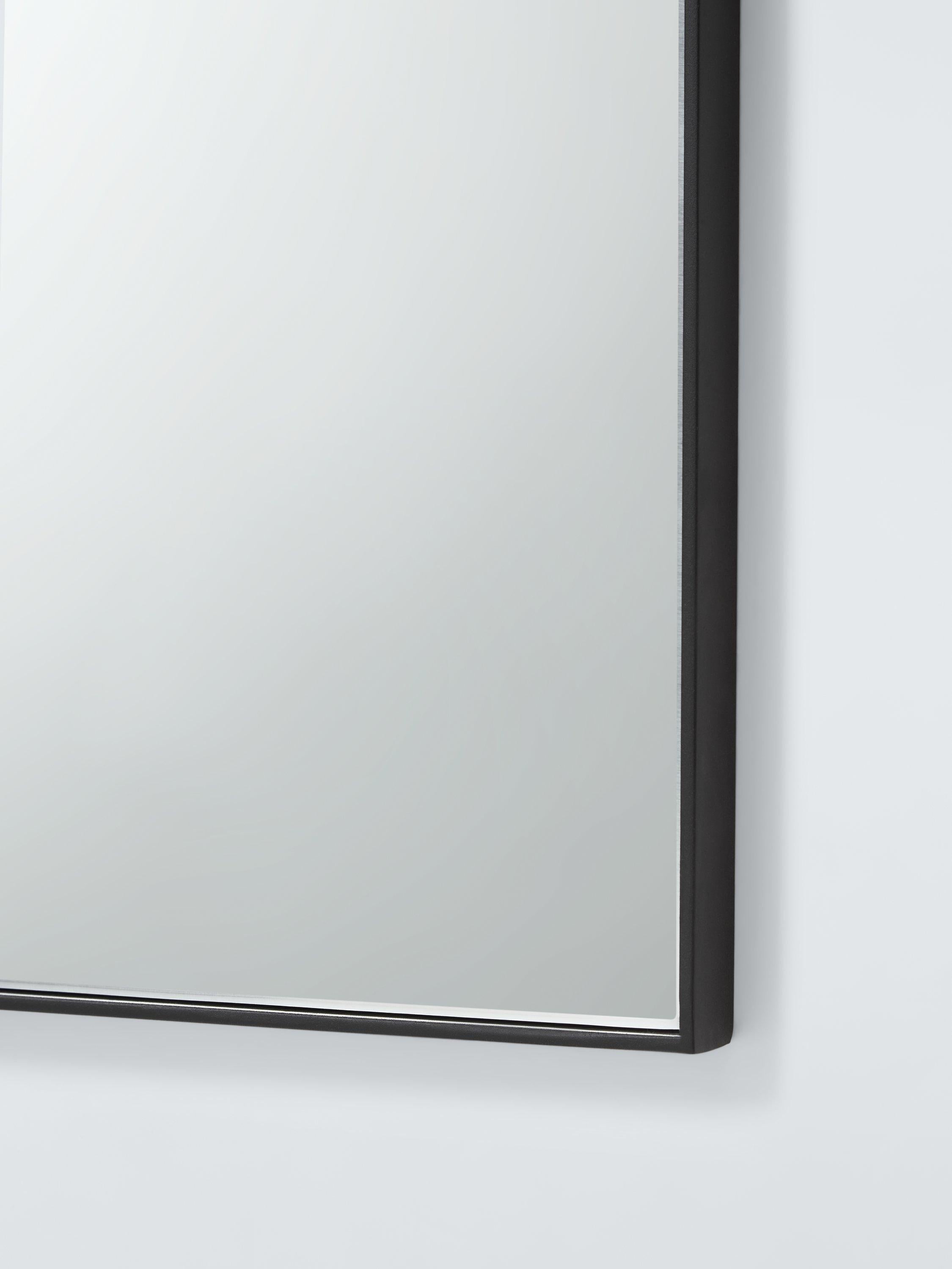 John Lewis Scandi full-length mirror 180x60cm black (British brand)